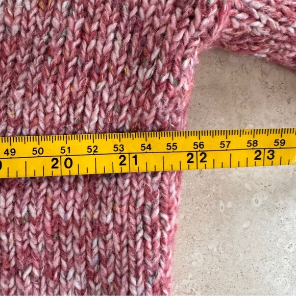 CAbi 4411 Red V Neck Liftoff Pullover Sweater Long Sleeve Womens Size S - Picture 9 of 14